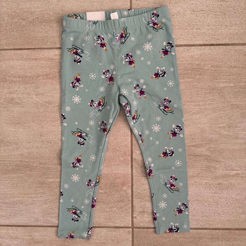NEW JUMPING BEANS X DISNEY MINNIE MOUSE CHRISTMAS PANTS SZ 5T KIDS! - 0275